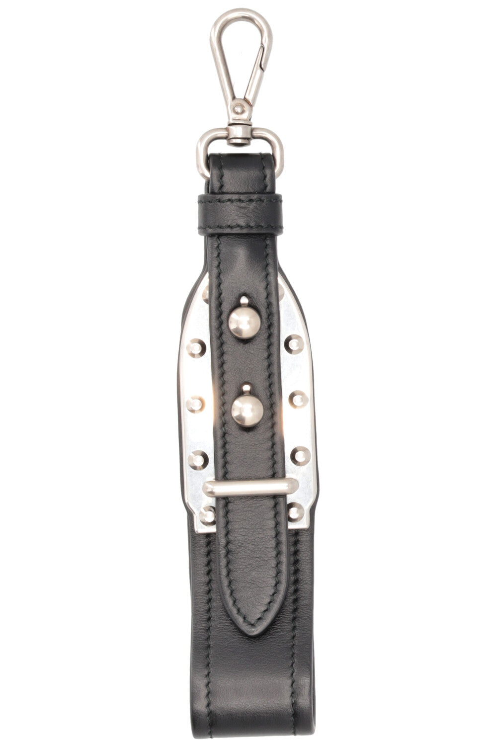 PRADA Cahier Bag Silver Black