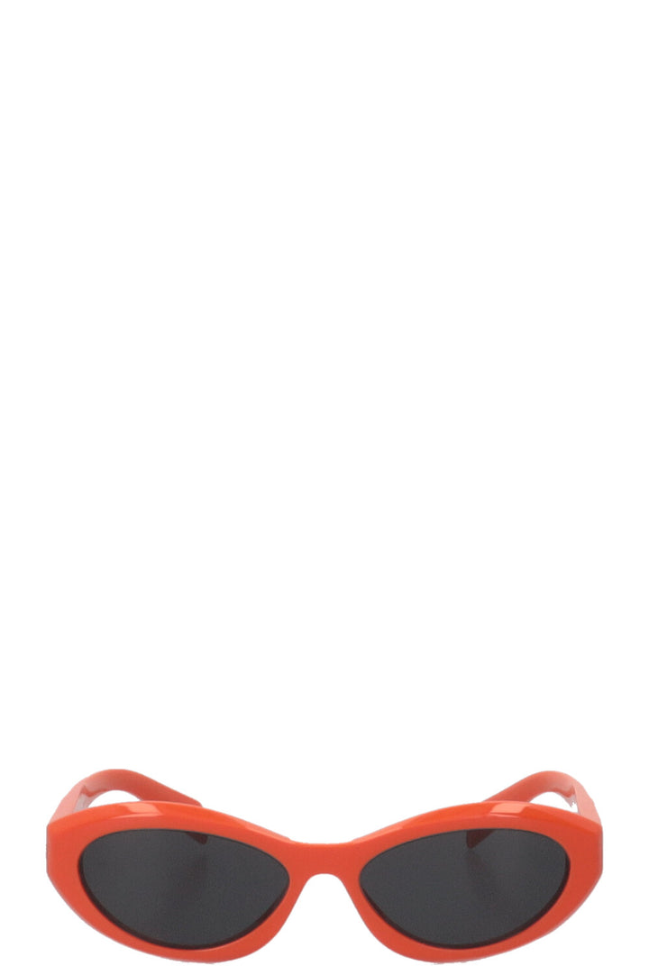 PRADA Lunettes de soleil œil de chat acétate orange SPR 26Z