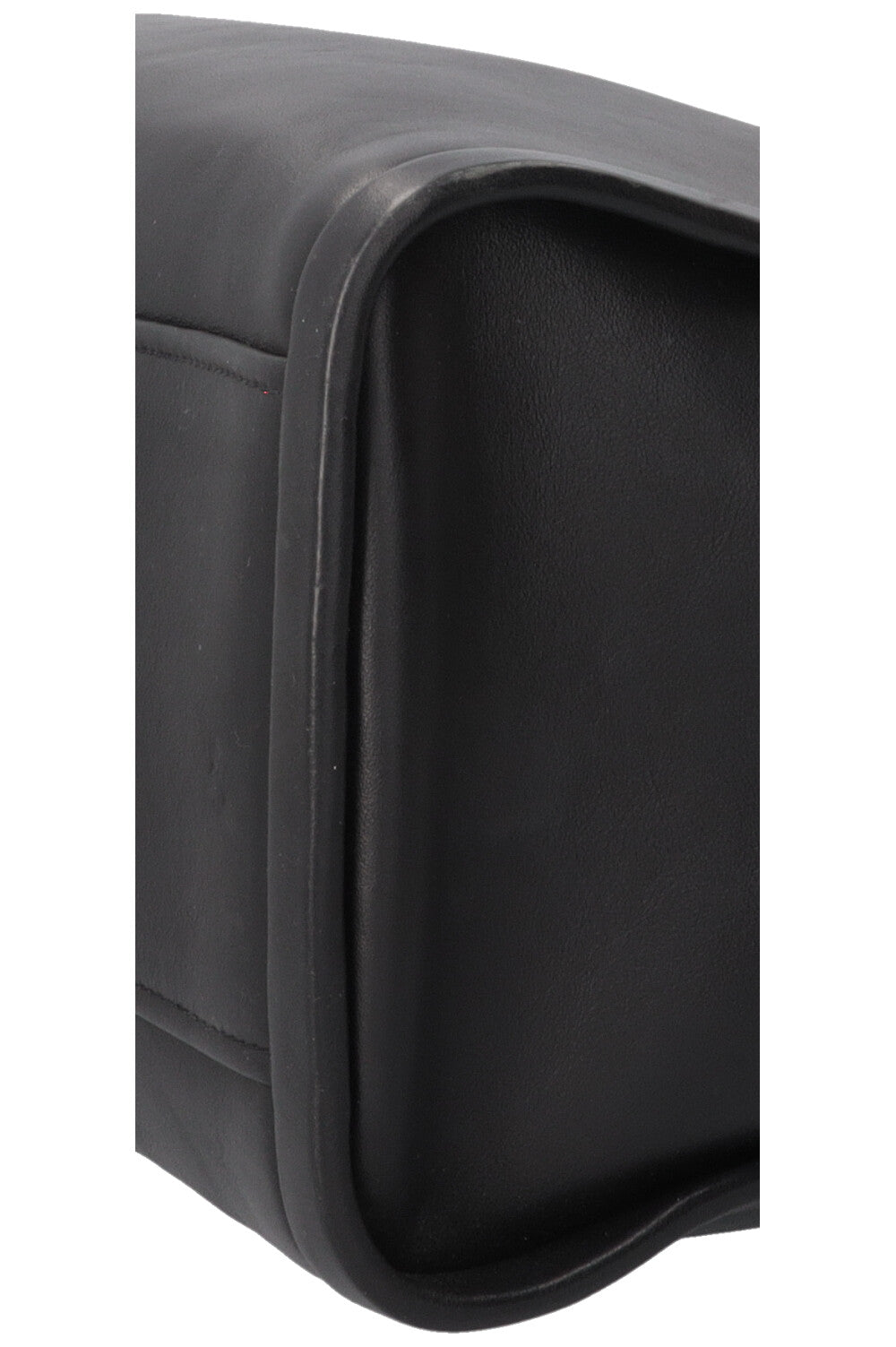 PRADA Concept Double Zip Tote Bag Leather Black
