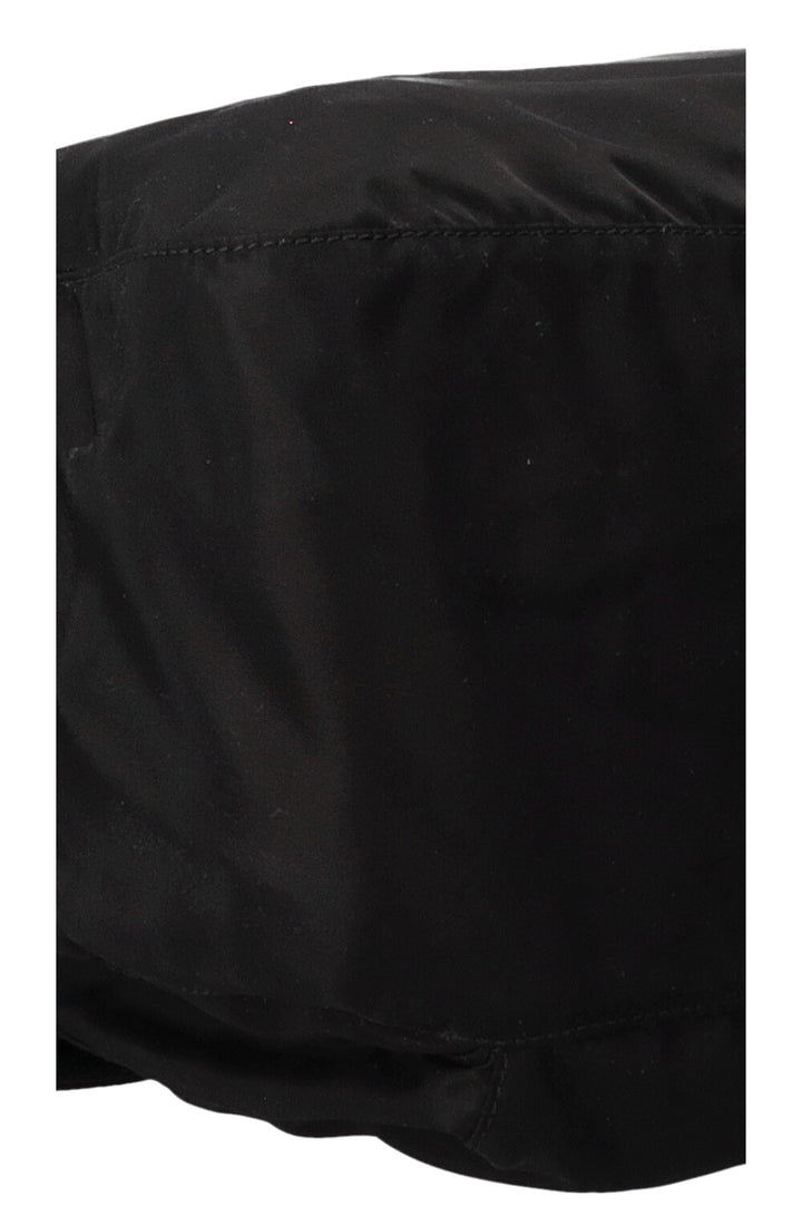 Sac bandoulière PRADA à poche avant en Re-Nylon noir