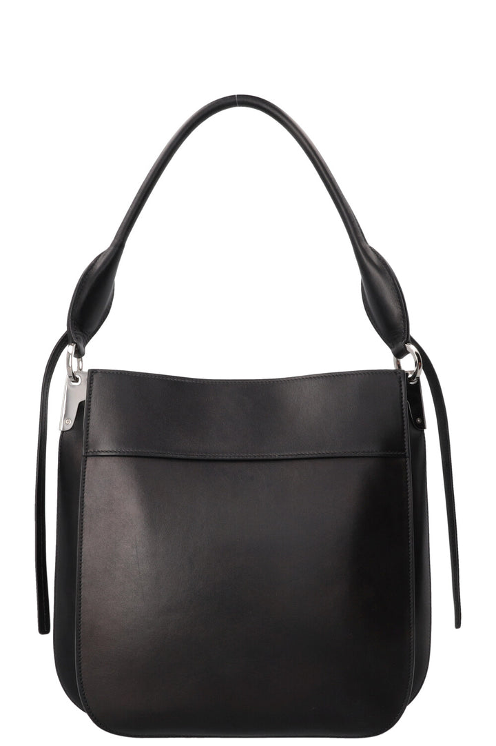 PRADA Margit Shoulder Bag Leather Black