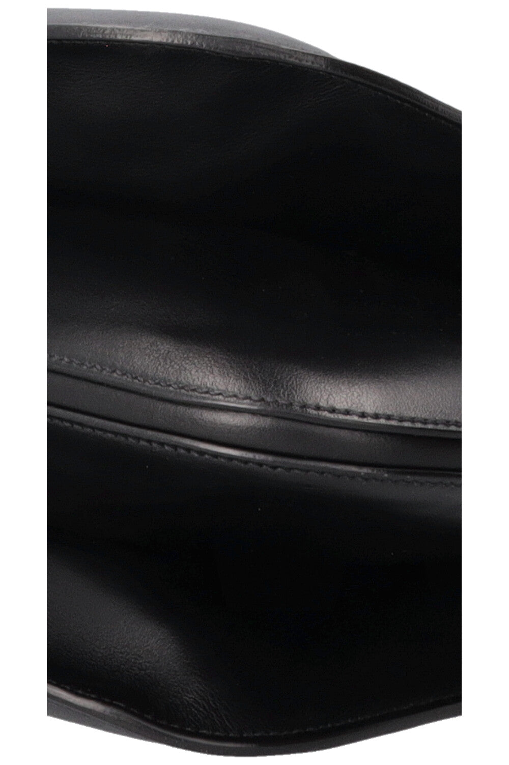 PRADA Margit Shoulder Bag Leather Black