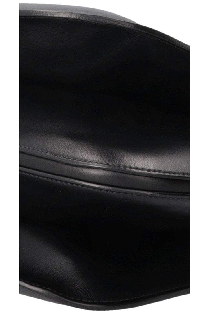PRADA Margit Shoulder Bag Leather Black