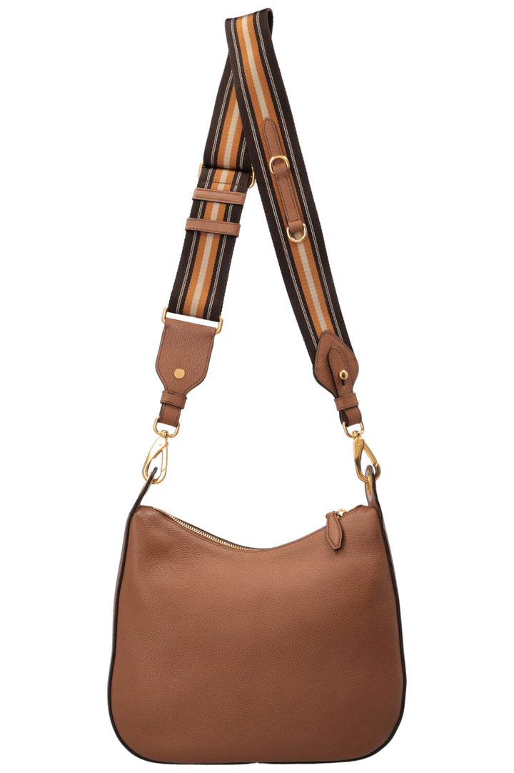 PRADA Phenix Crossbody Bag Leather Brown