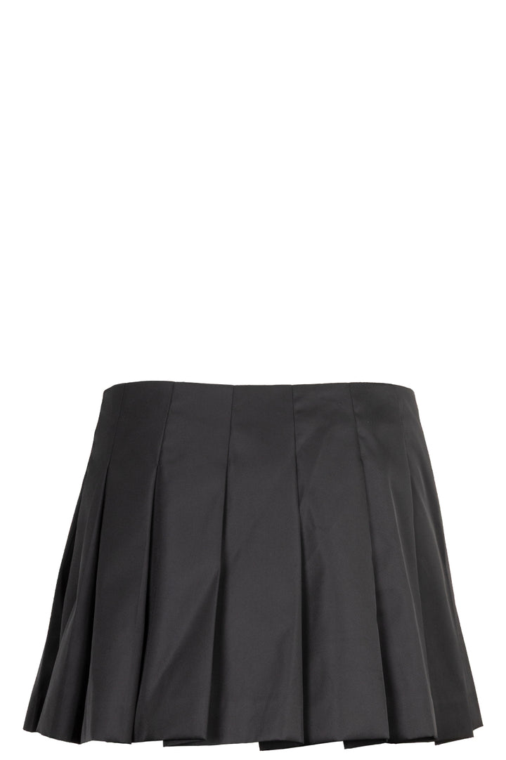 PRADA Pleated Skirt Re-Nylon Black