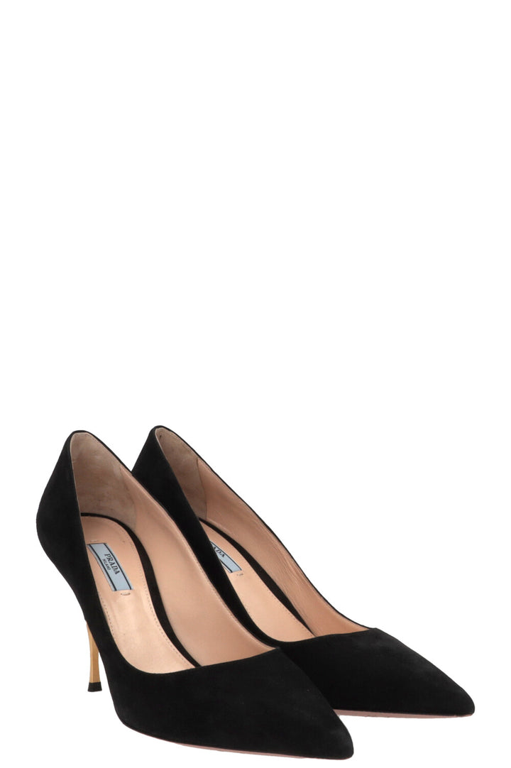 PRADA Suede Pumps Black