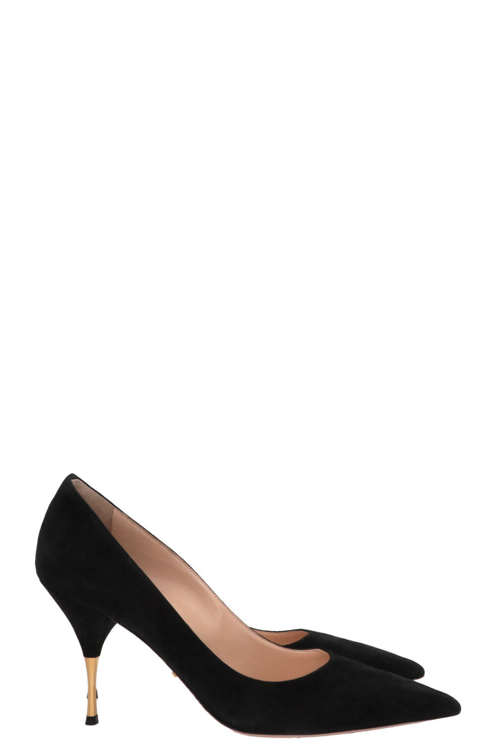 PRADA Suede Pumps Black