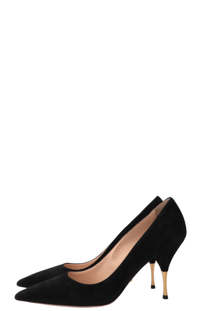 PRADA Suede Pumps Black