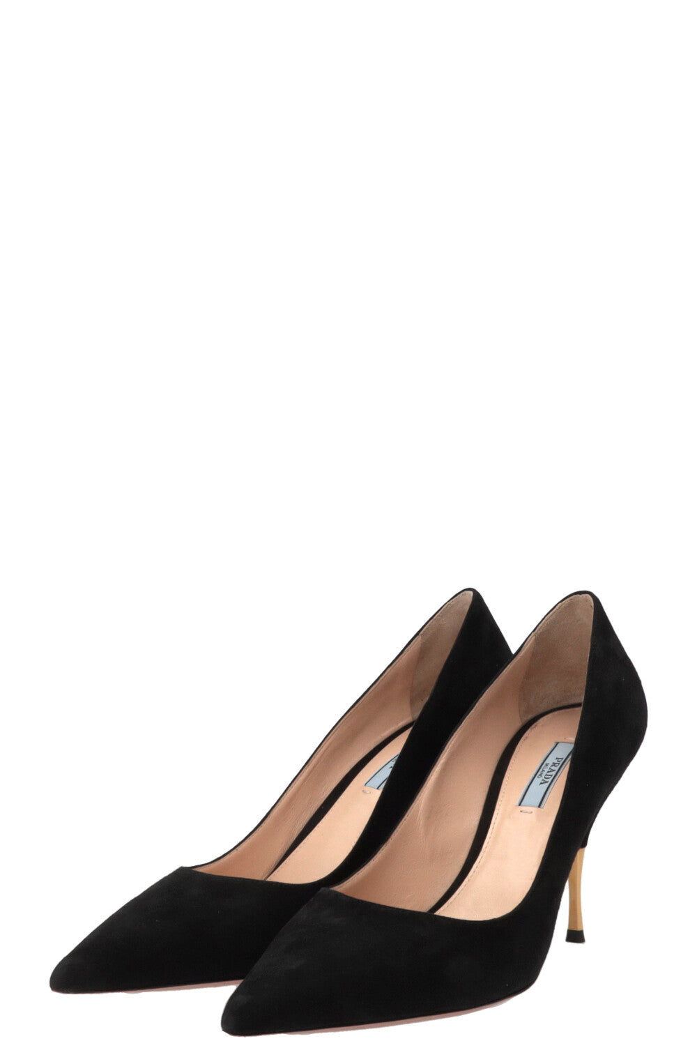 PRADA Suede Pumps Black