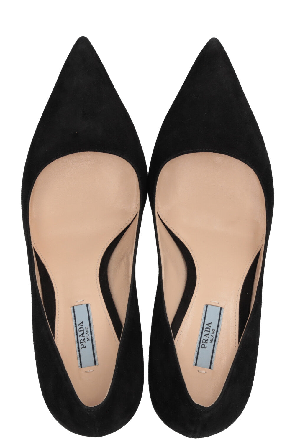 PRADA Suede Pumps Black