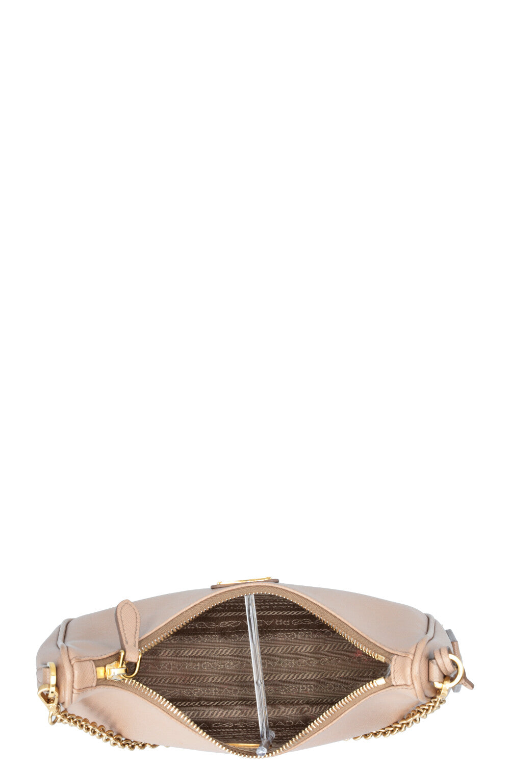 PRADA Re-Edition 2005 Bag Saffiano Leather Tan