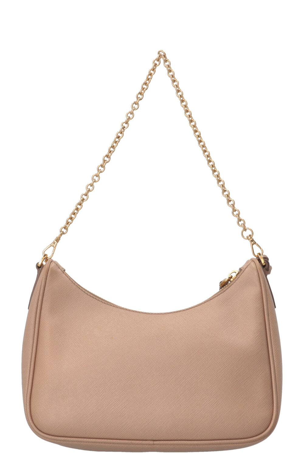 PRADA Re-Edition 2005 Bag Saffiano Leather Tan