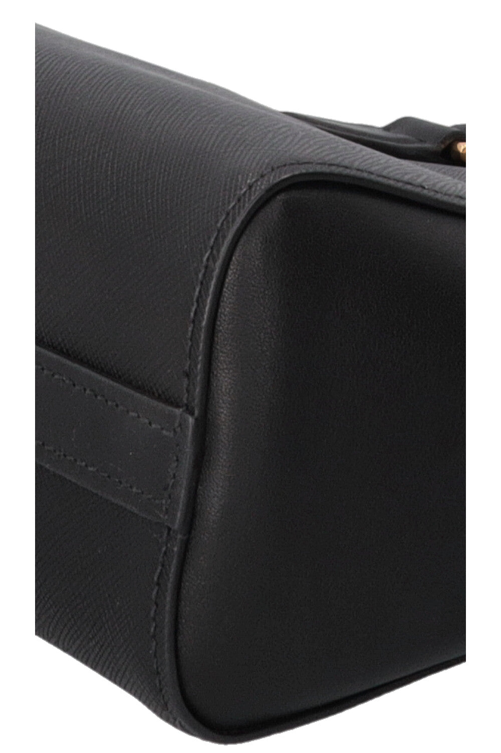 Petit sac cabas PRADA 2 en 1 en cuir Saffiano noir