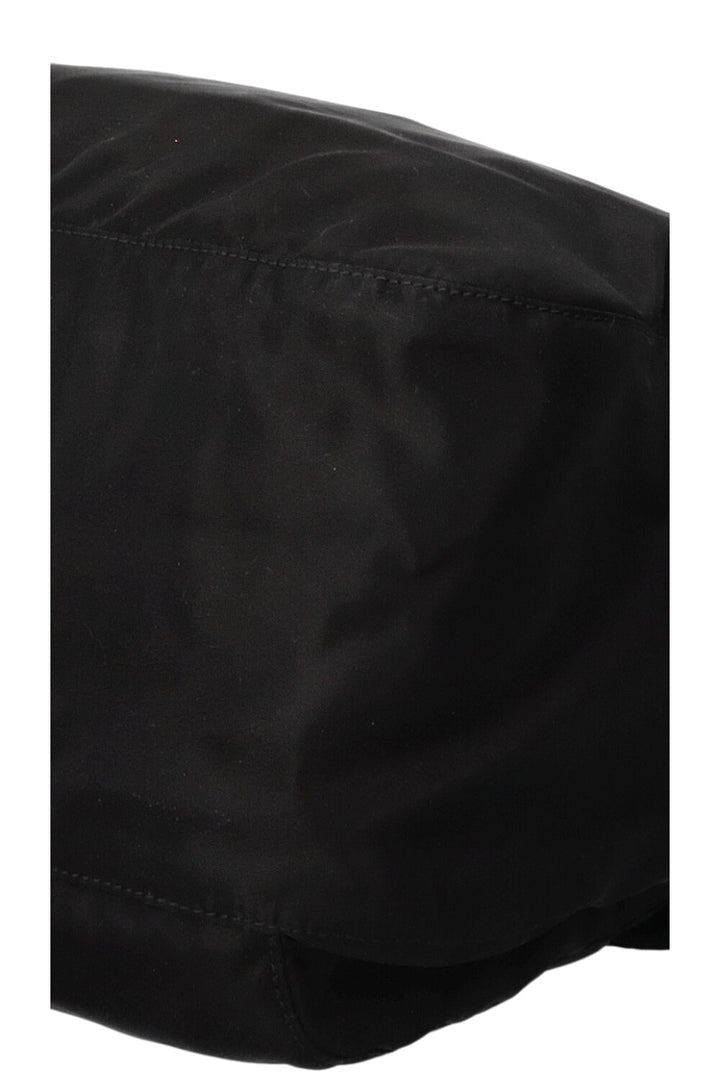 Sac bandoulière PRADA à poche avant en Re-Nylon noir