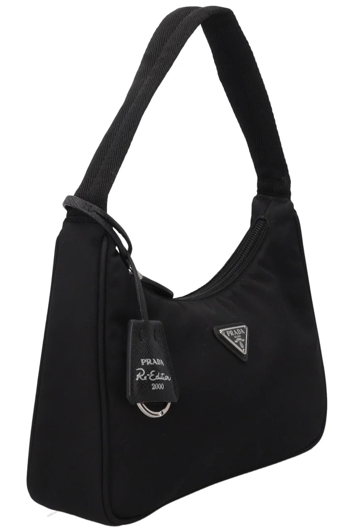 Sac miniature Prada Re-Edition 2000 en Re-Nylon noir