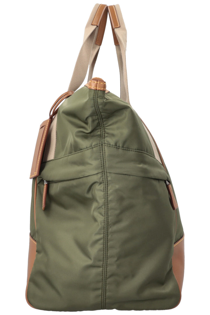 PRADA Re-Nylon Duffle Bag Nylon Dark grey