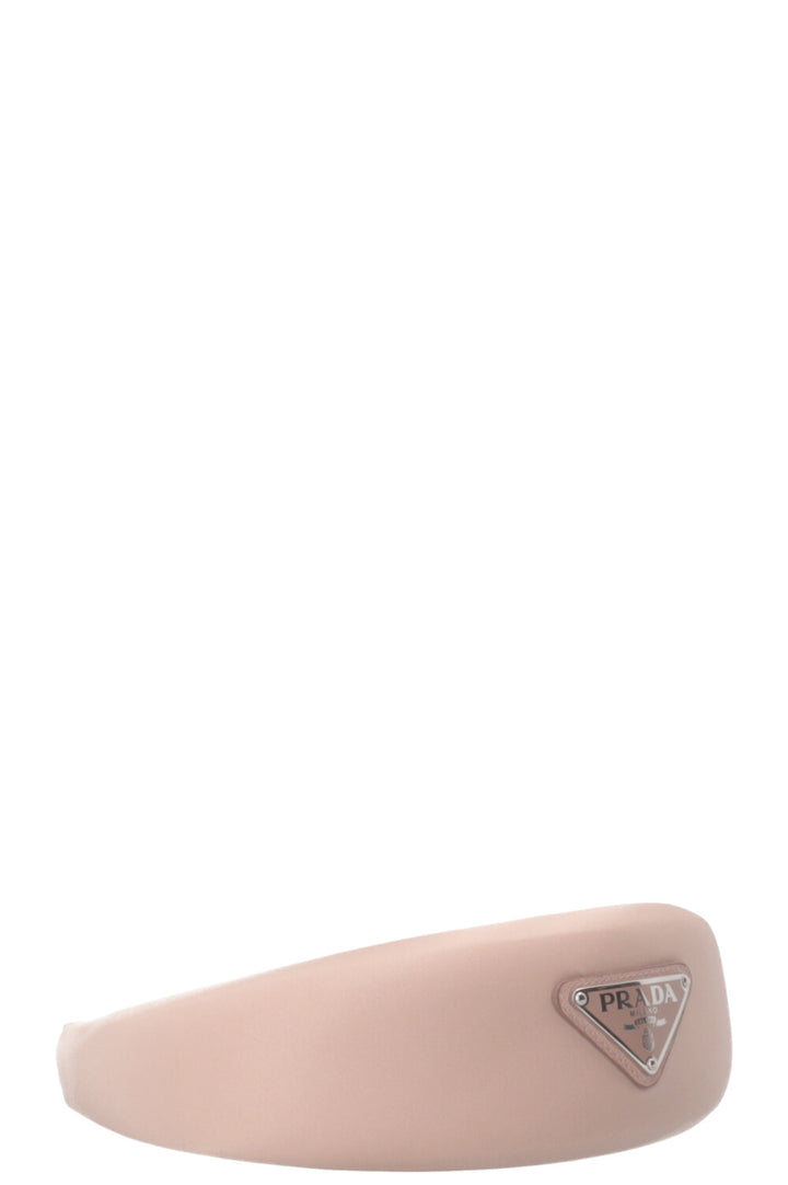 Serre-tête PRADA Re-Nylon Triangle Beige