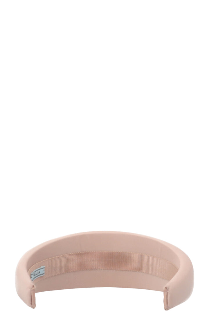 Serre-tête PRADA Re-Nylon Triangle Beige