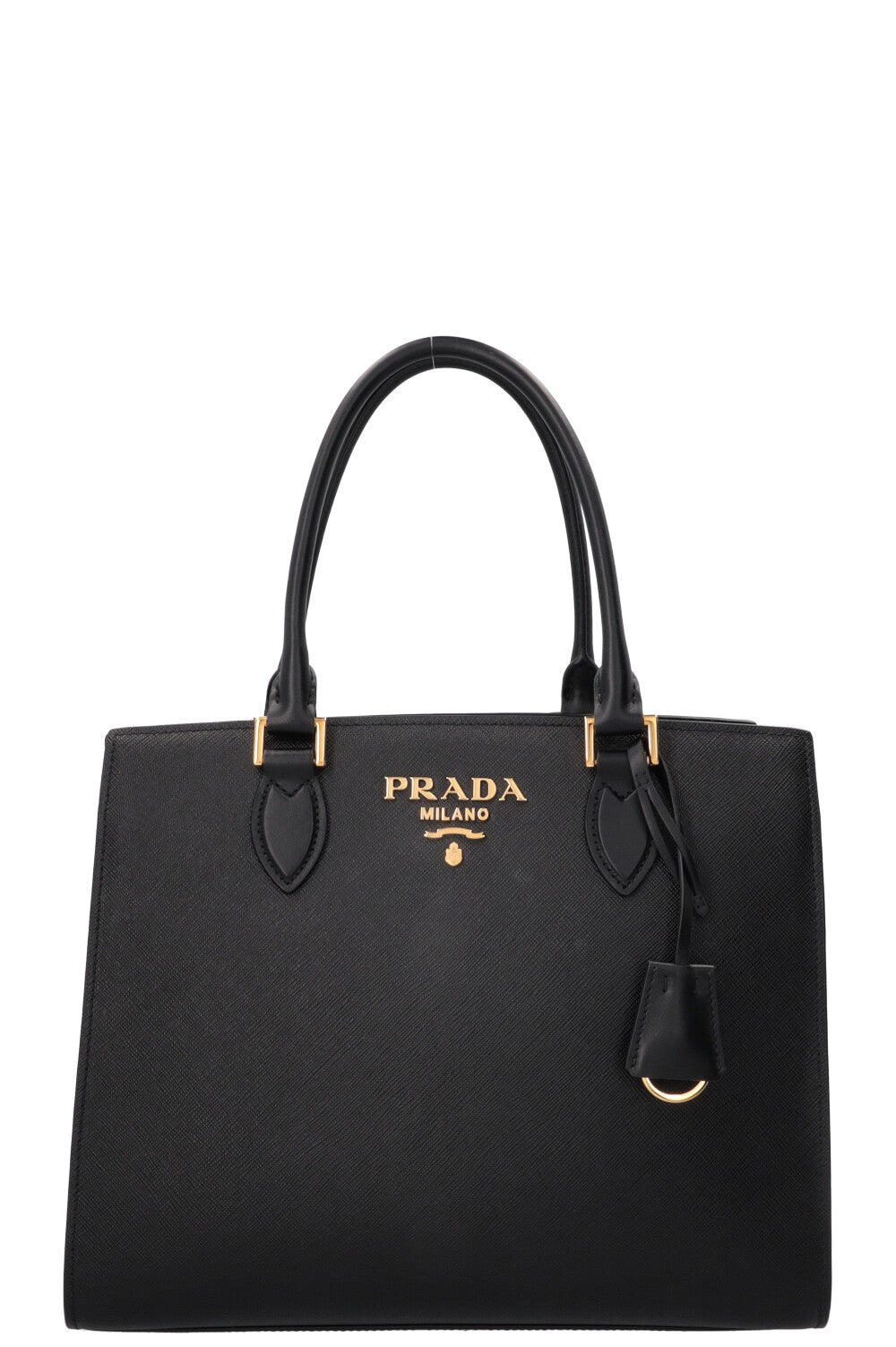 PRADA Saffiano Tote Bag Black