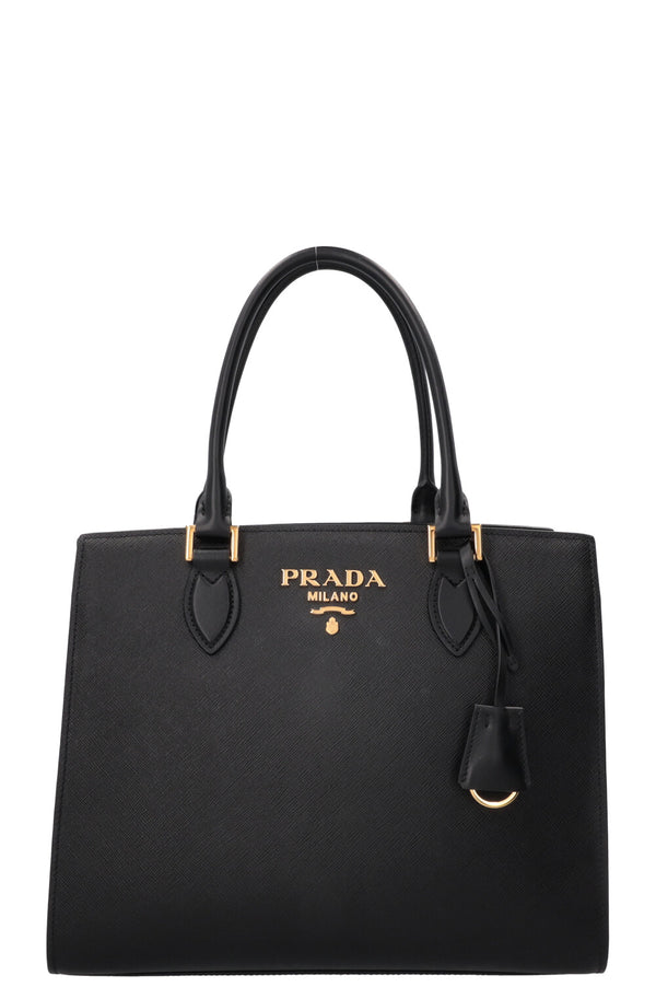 PRADA Saffiano Tote Bag Black