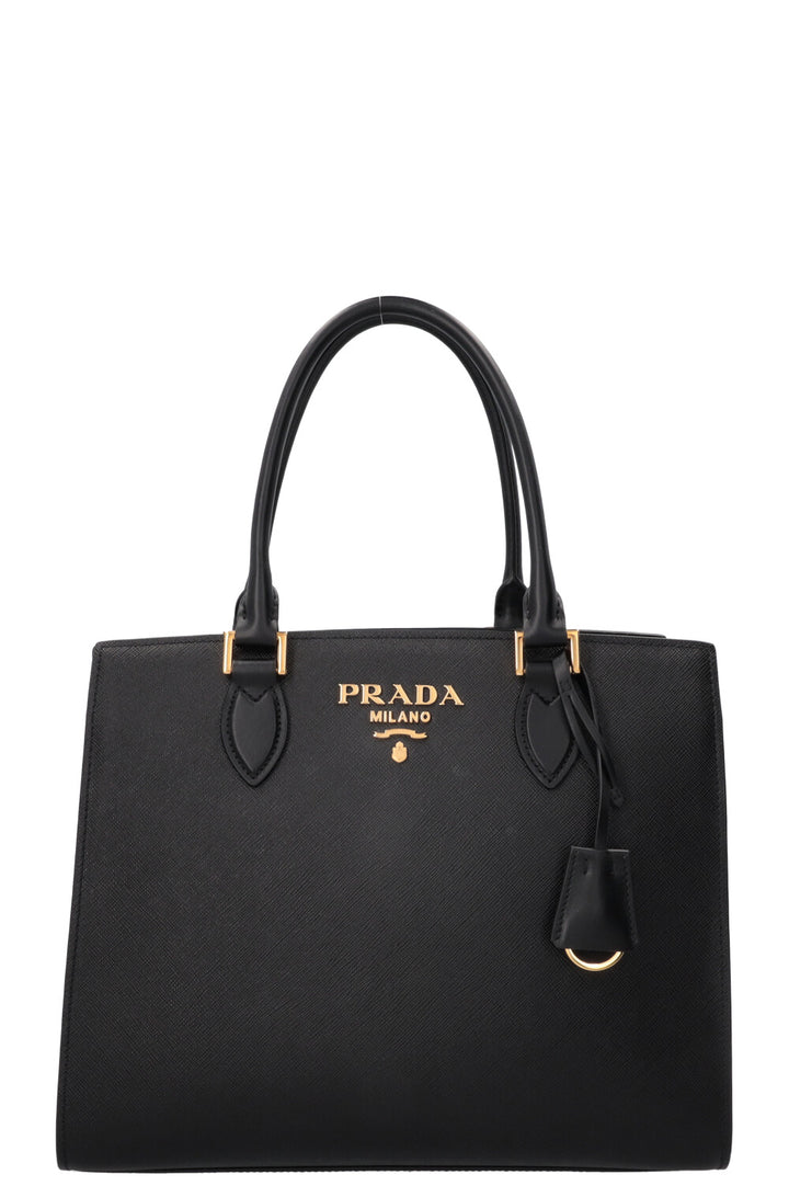 PRADA Saffiano Tote Bag Black