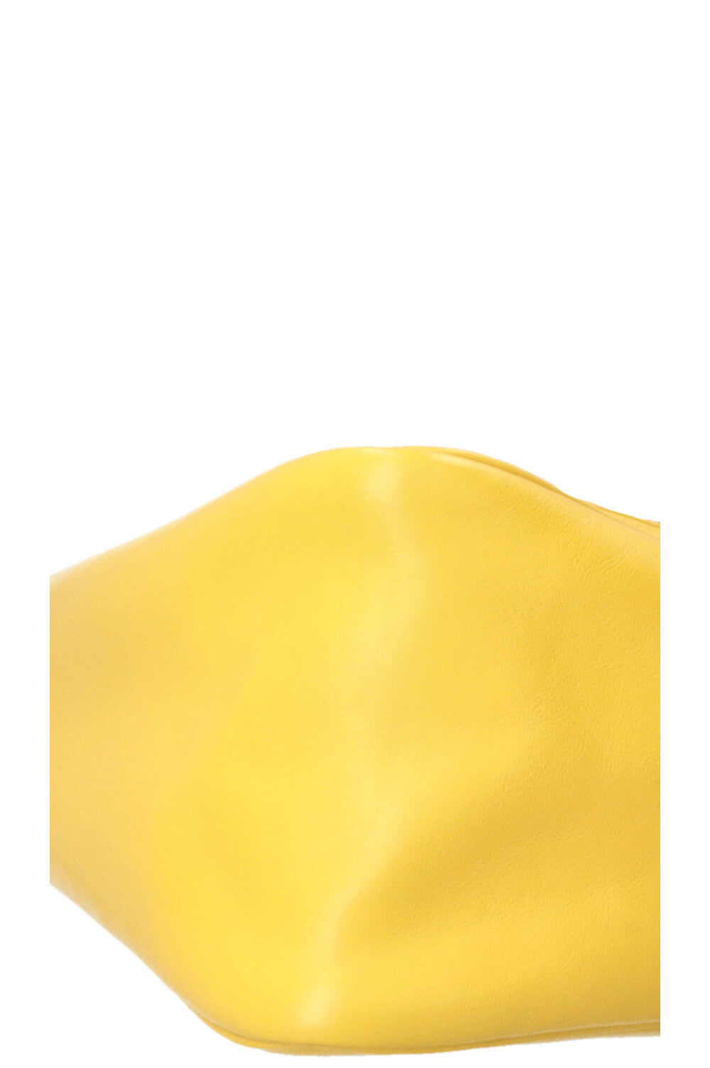 PRADA Triangle Crossbody Bag Leather Yellow