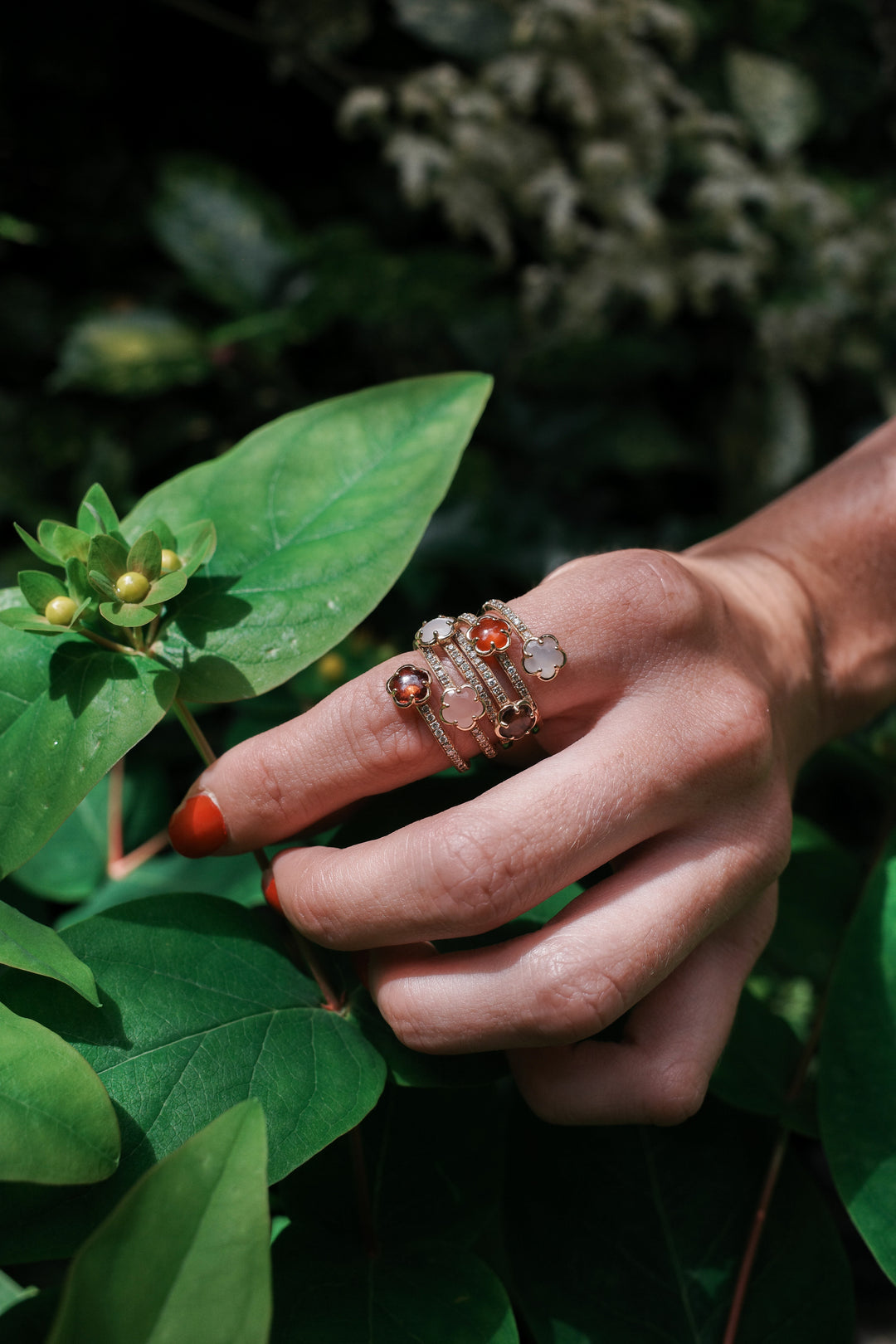 PASQUALE BRUNI Figlia Dei Fiori Twist-Ring Roségold