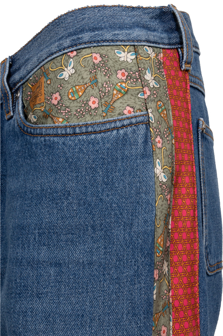 REAWAKE ATELIER Denim Pants & Hermès Ties