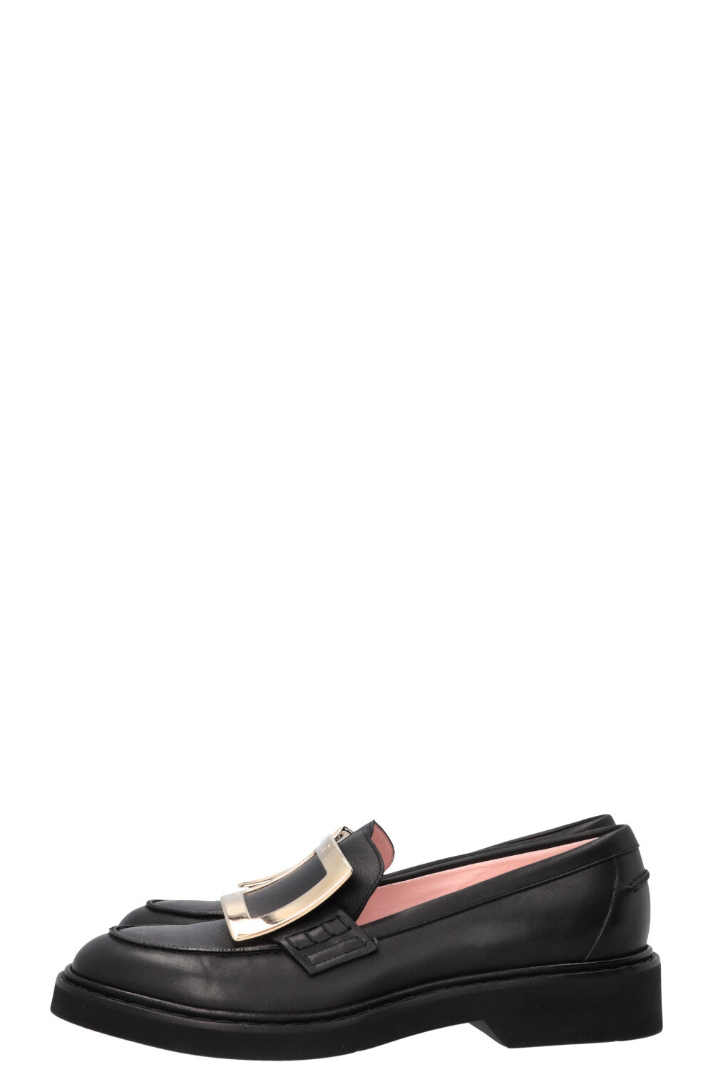 ROGER VIVIER Viv Ranger Mocassins Cuir Noir