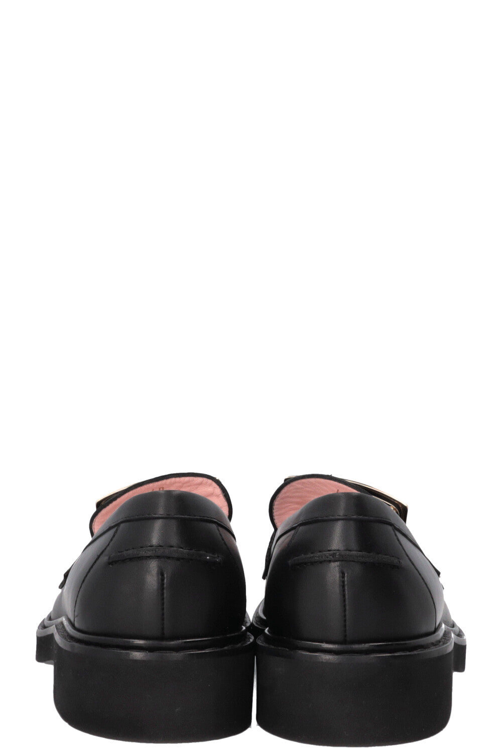 ROGER VIVIER Viv Ranger Mocassins Cuir Noir