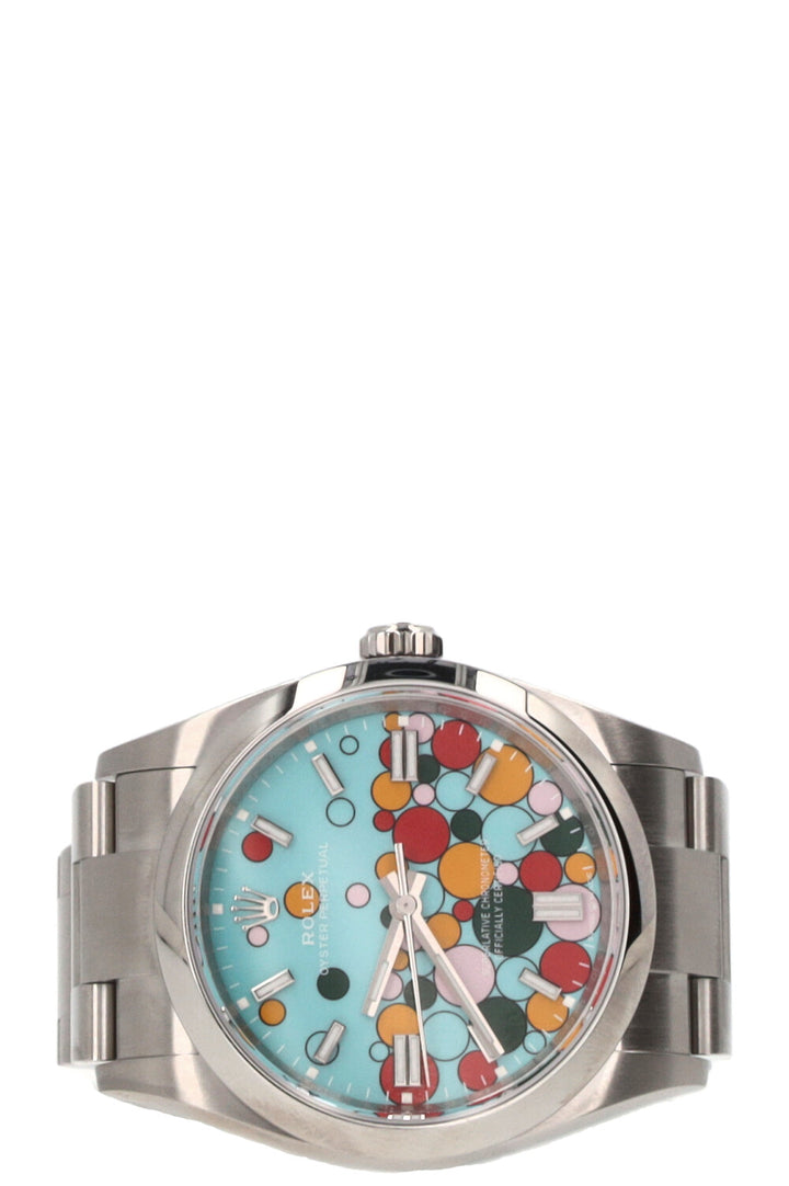ROLEX Oyster Perpetual 36mm Celebration Dial Watch