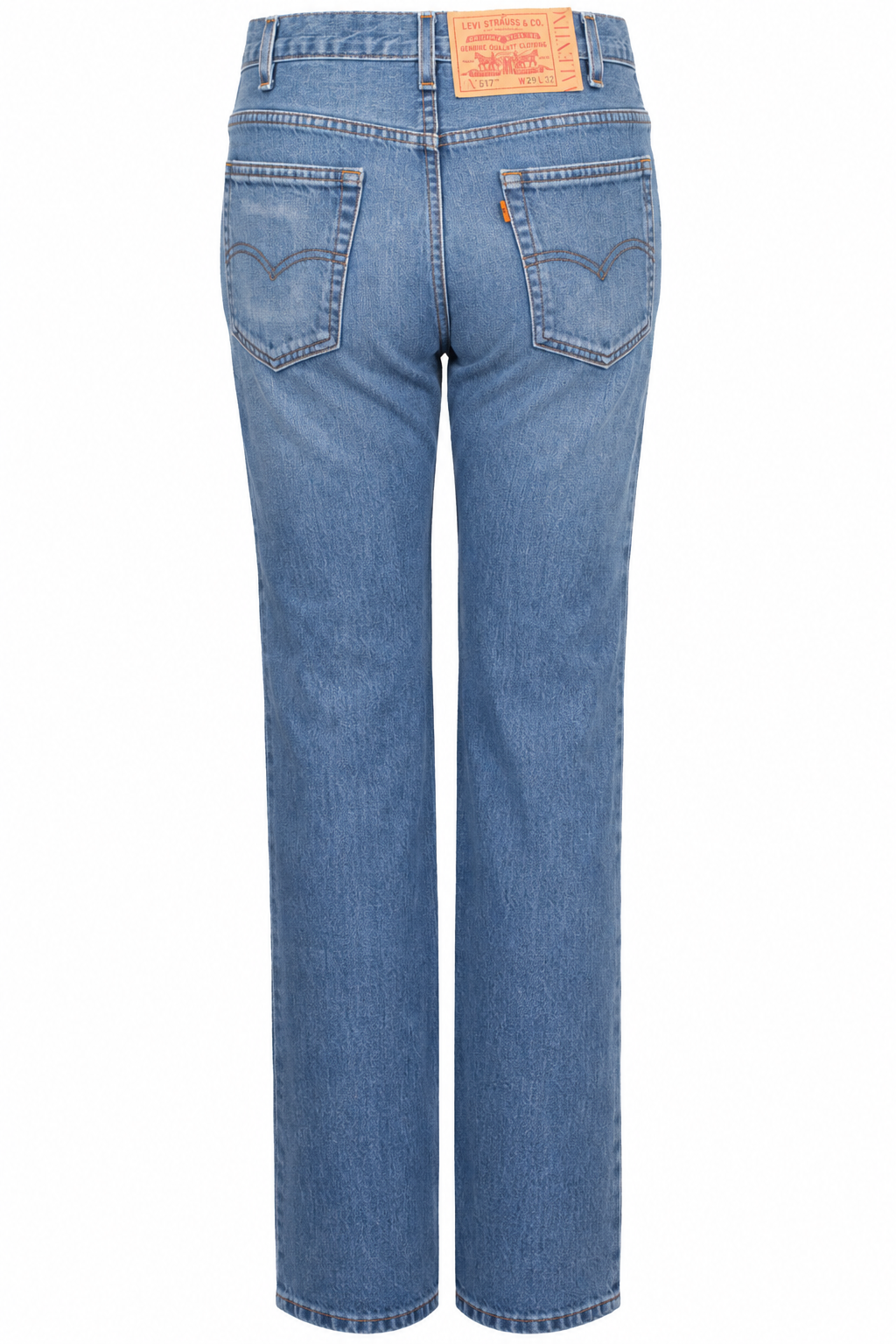 Pantalon en jean VALENTINO x Levi's bleu