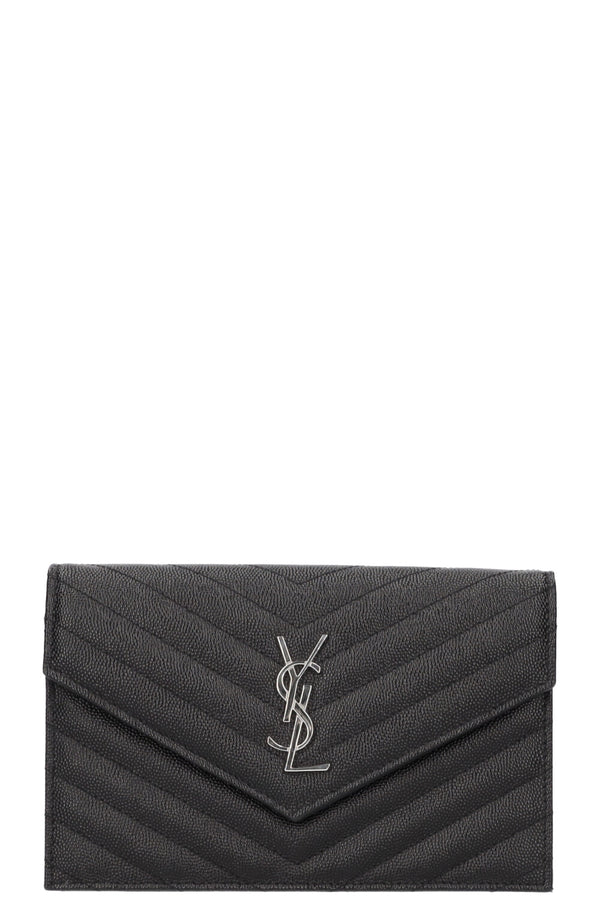 SAINT LAURENT Cassandre Enveloppe WOC Noir