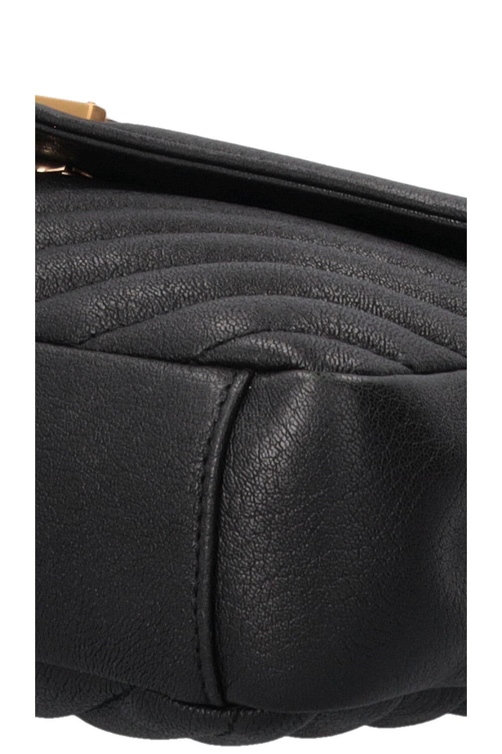 SAINT LAURENT Collège Bag Medium Leather Black