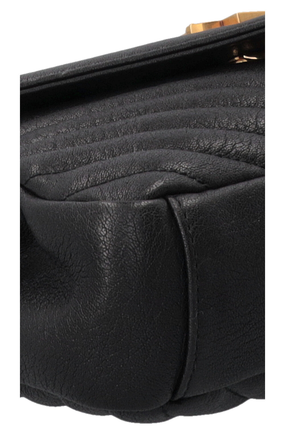 SAINT LAURENT Collège Bag Medium Leather Black