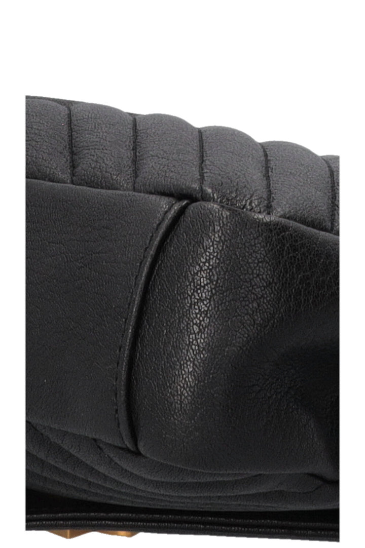 SAINT LAURENT Collège Bag Medium Leather Black