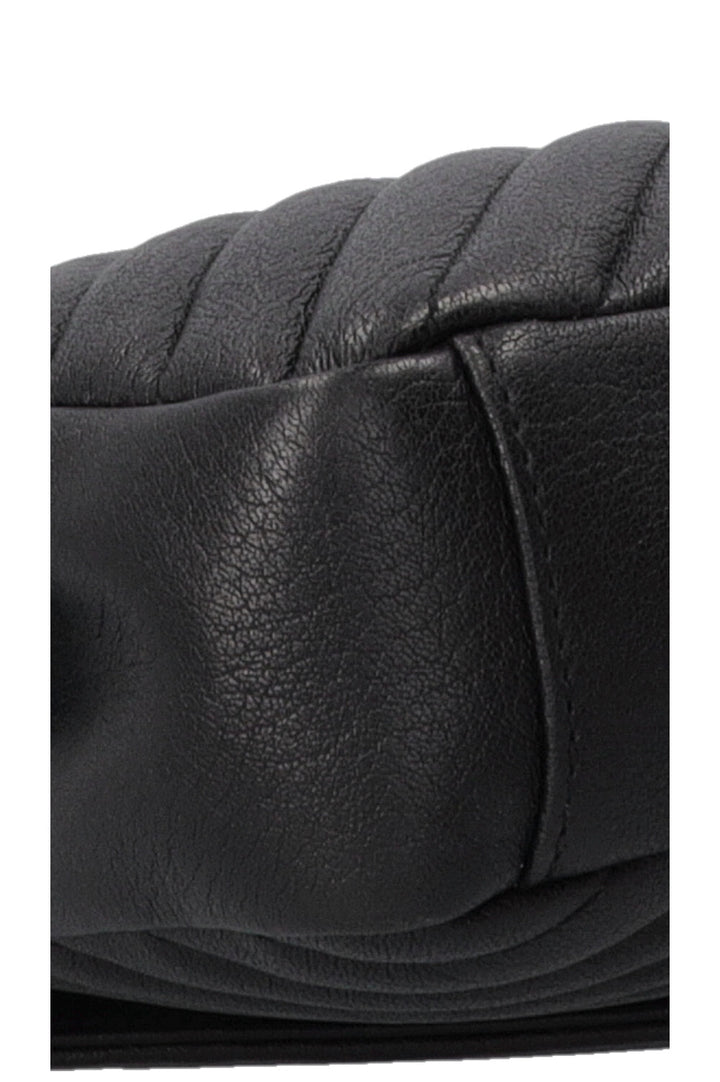 SAINT LAURENT Collège Bag Medium Leather Black