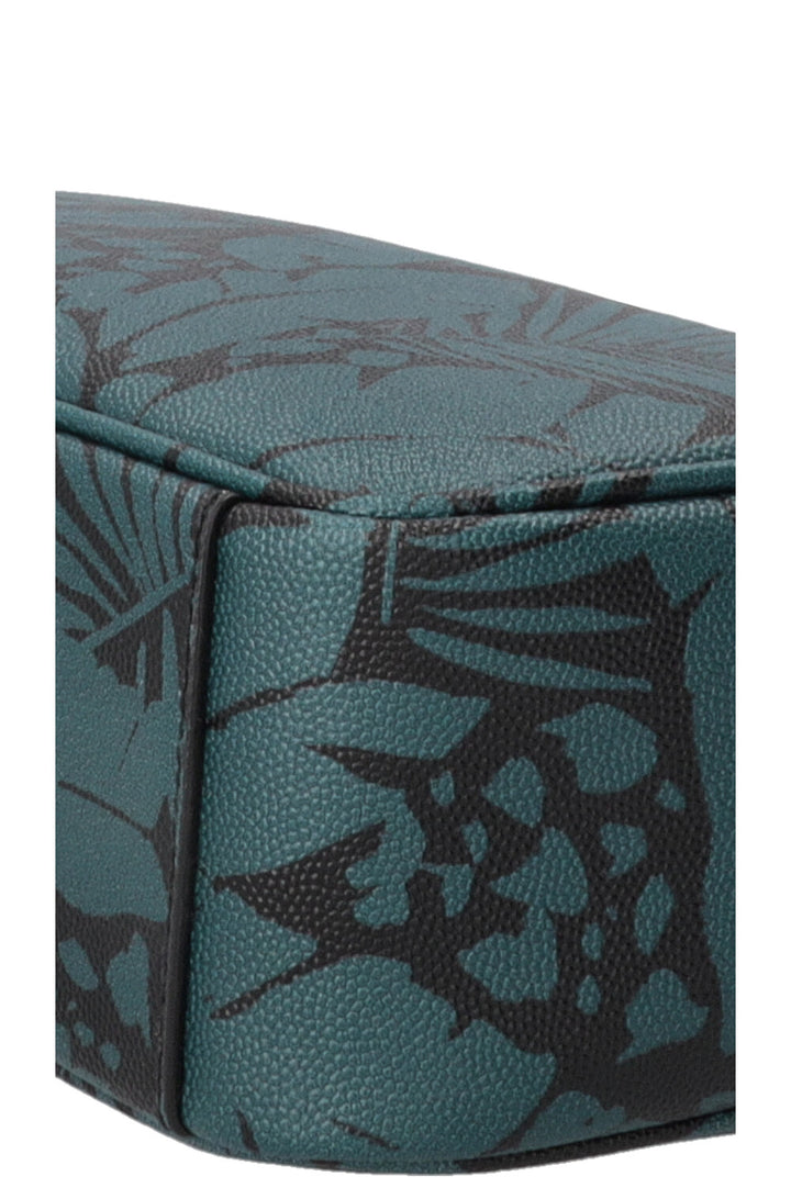 SAINT LAURENT Grain De Poudre Pochette Tropical Palm Noire