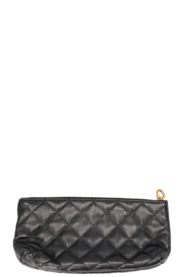 SAINT LAURENT Cabas Icare Maxi en cuir noir