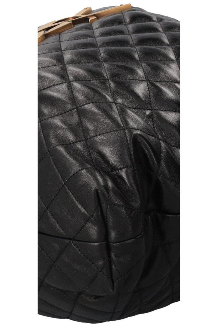 SAINT LAURENT Cabas Icare Maxi en cuir noir