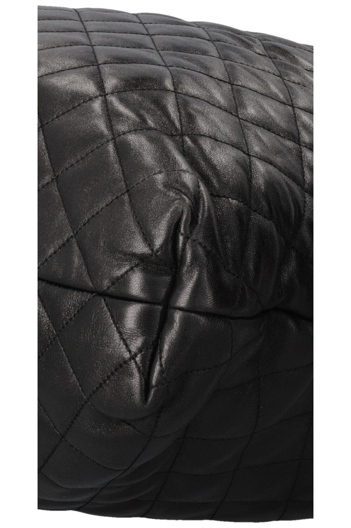 SAINT LAURENT Cabas Icare Maxi en cuir noir