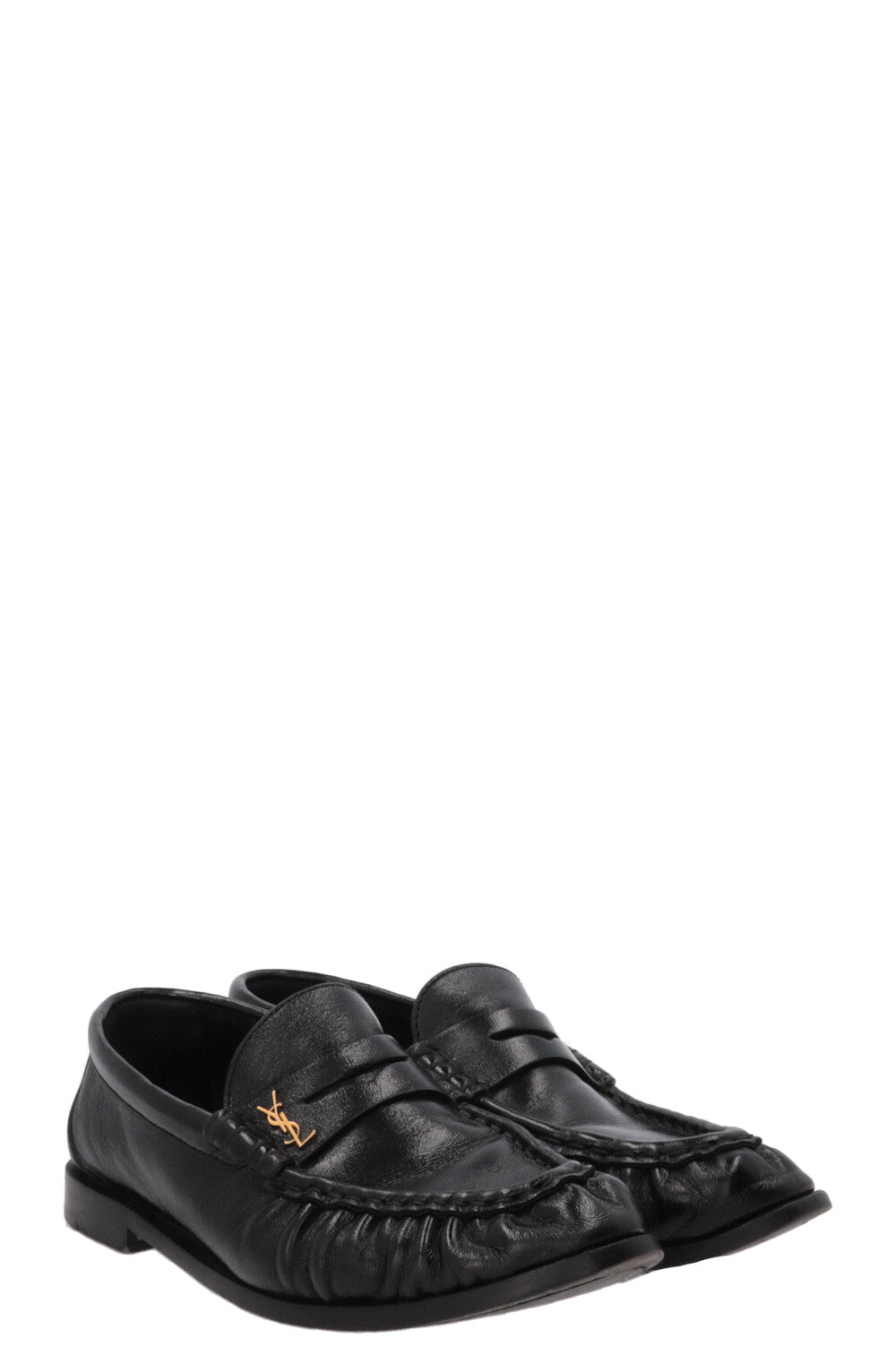 SAINT LAURENT Le Loafer Supple Leather Black