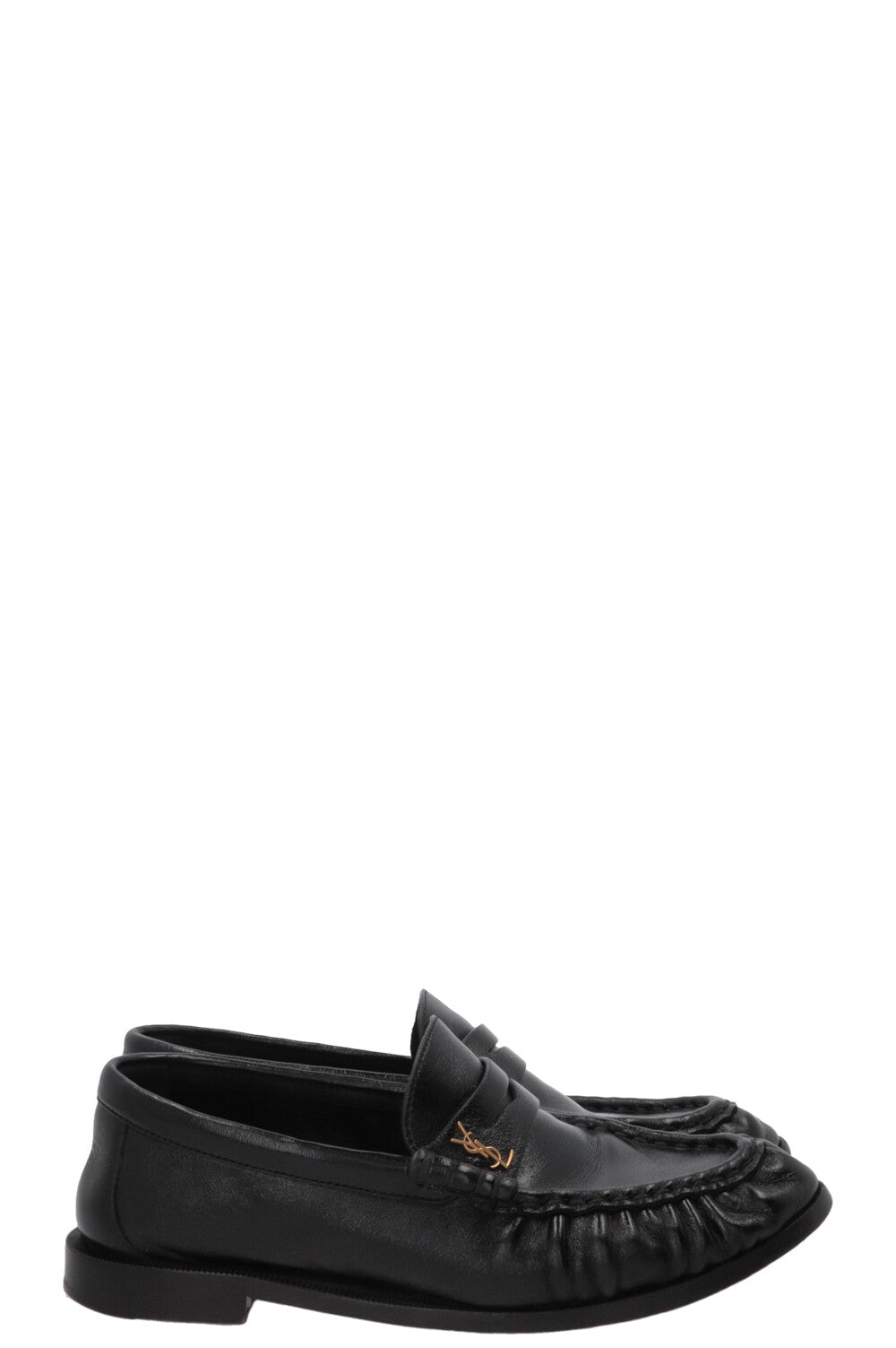 SAINT LAURENT Le Loafer Supple Leather Black