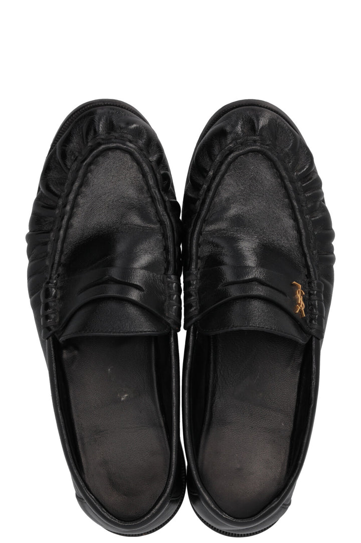 SAINT LAURENT Le Loafer Supple Leather Black