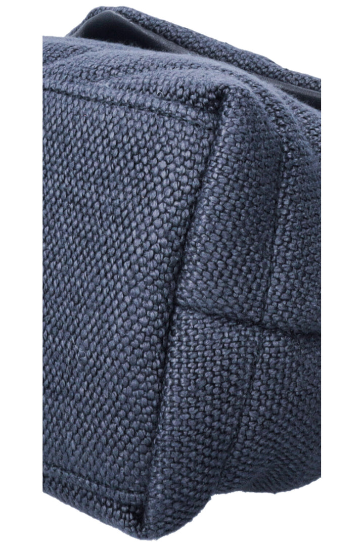 SAINT LAURENT LouLou Medium Bag Knit Midnight Blue
