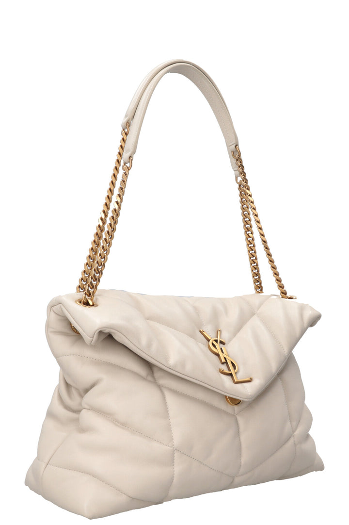 SAINT LAURENT Sac Loulou Ivoire