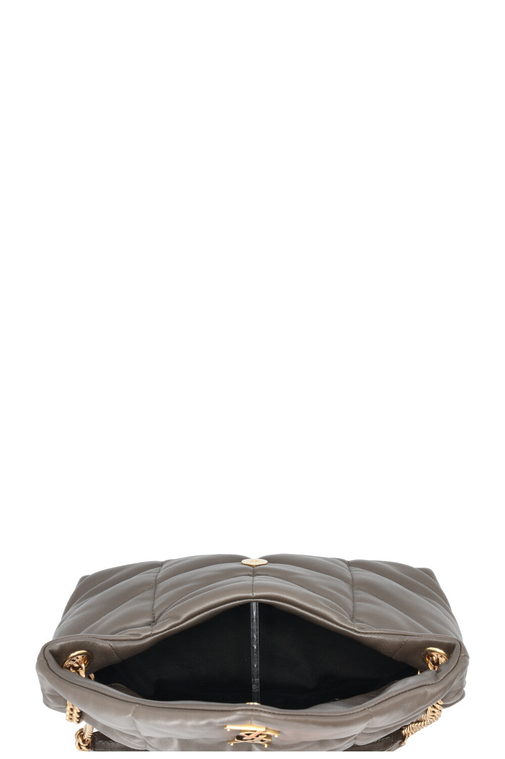 SAINT LAURENT Loulou Puffer Medium Bag Light Musk