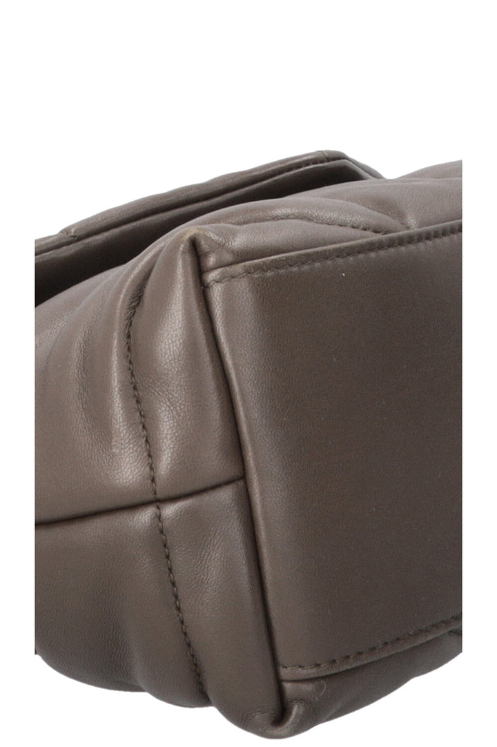 SAINT LAURENT Loulou Puffer Medium Bag Light Musk