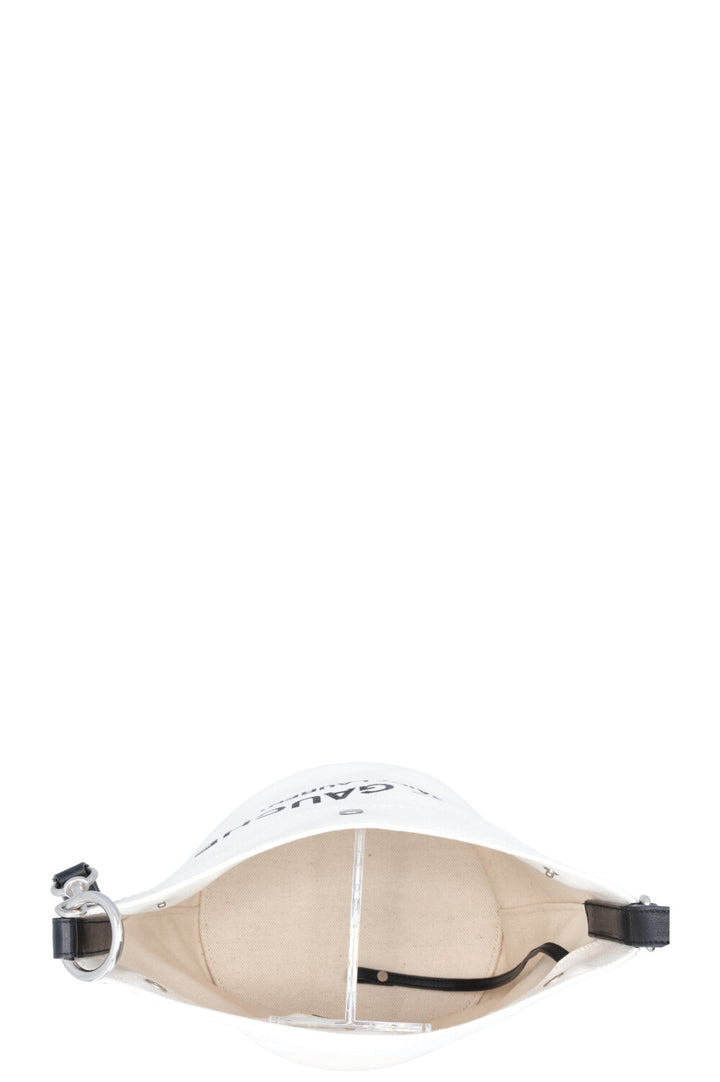 SAINT LAURENT Rive Gauche Bucket Toile Ivoire