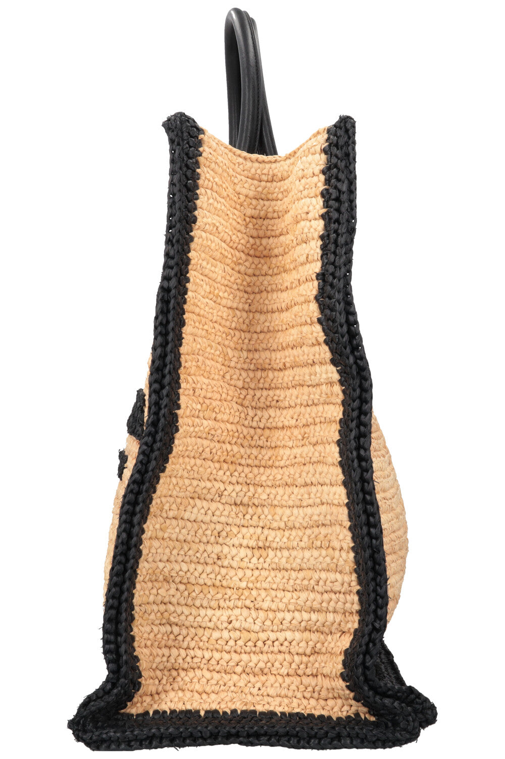 SAINT LAURENT Rive Gauche Tote Large Raffia Natural